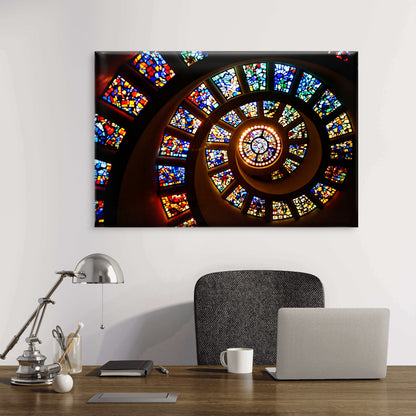 Glory Hole Stained Glass Wall Art Decor 100% Australian Made