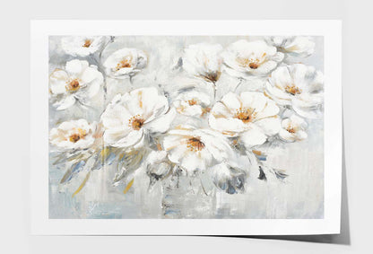 A Blooming Flower, Painting Wall Art Limited Edition High Quality Print