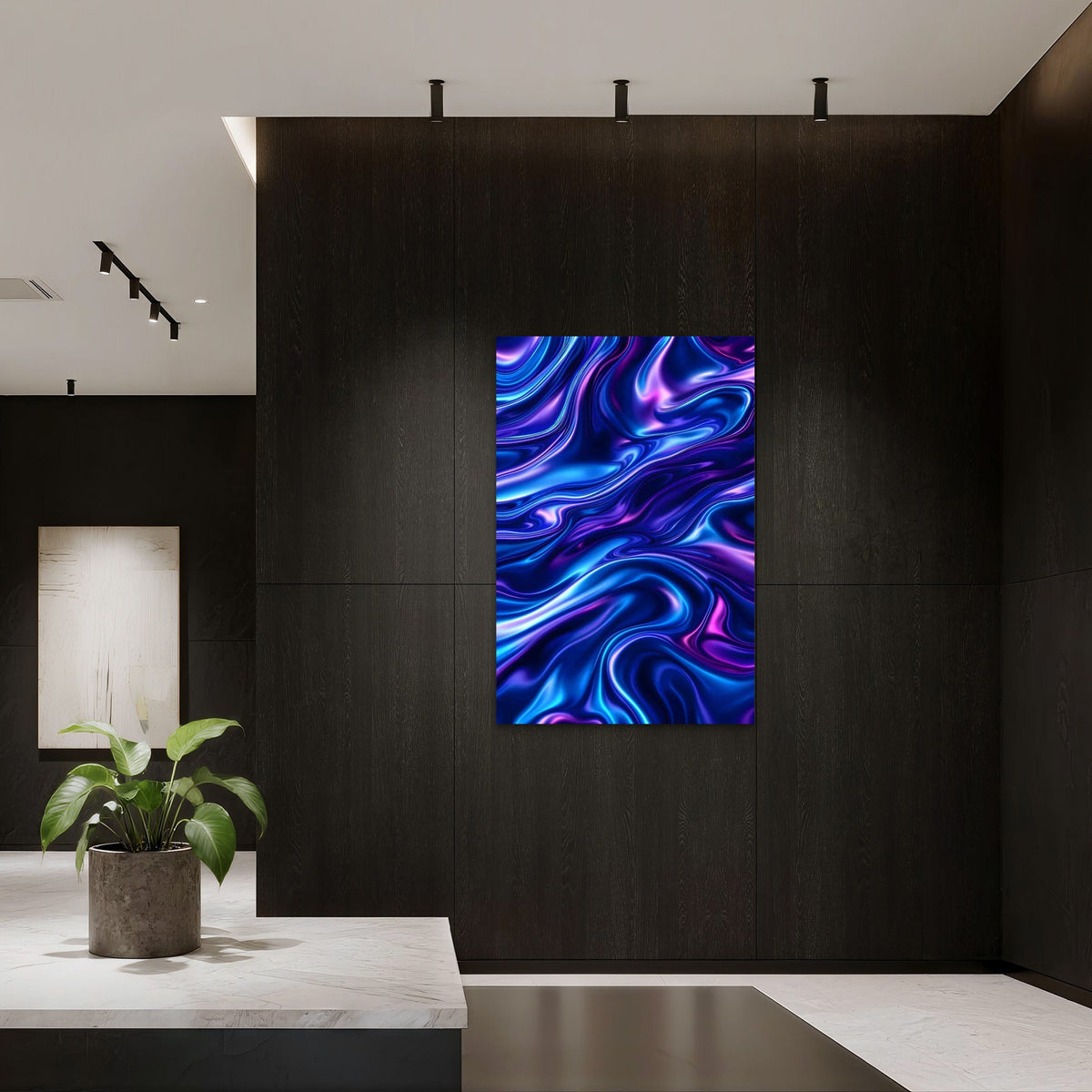 Liquid Prism 60x90cm Metal Print Ready to Hang