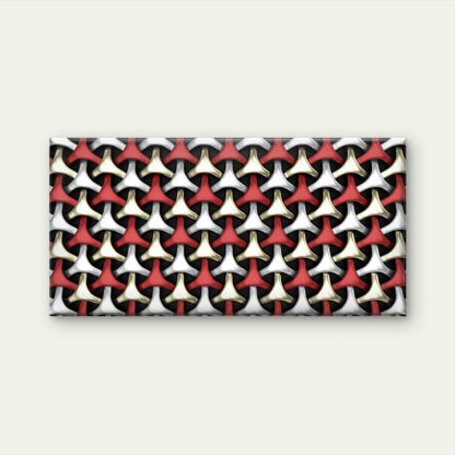 Geometric Weave Abstract Wall Art Canvas Office Home Room Framed 120x60cm