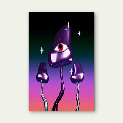 Third Eye Awakening 60x90cm Metal Print Ready to Hang