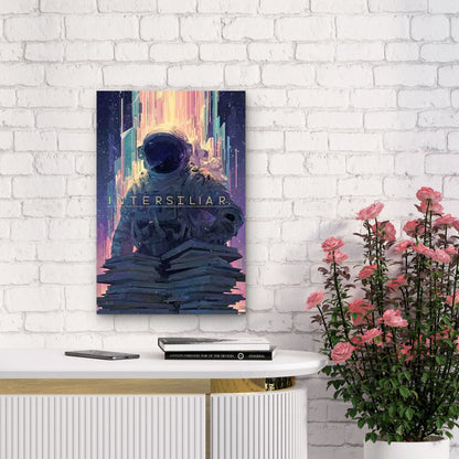 Journey Beyond Stars & Interstellar Theme Metal Print Ready to Hang