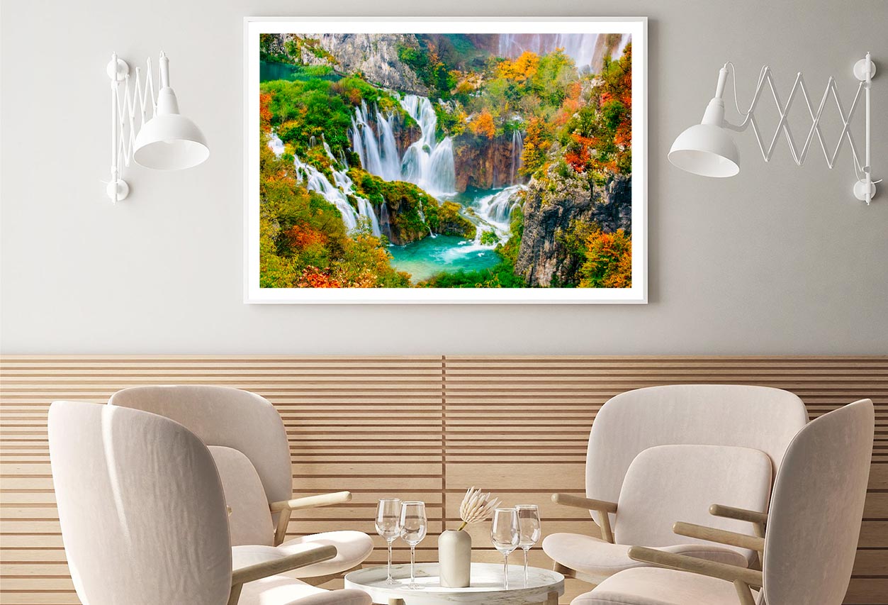 Waterfalls In the Sunshine Home Decor Premium Quality Poster Print Choose Your Sizes