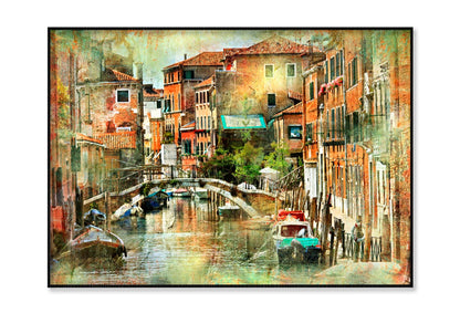 Venice, Artwork in Painting Style Home Decor Premium Quality Poster Print Choose Your Sizes