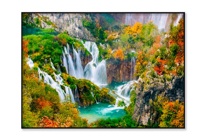 Waterfalls In the Sunshine Home Decor Premium Quality Poster Print Choose Your Sizes