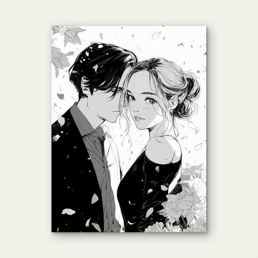 Wedding Reserve The Date 60x90cm Metal Print Ready to Hang - Bella Home Decor