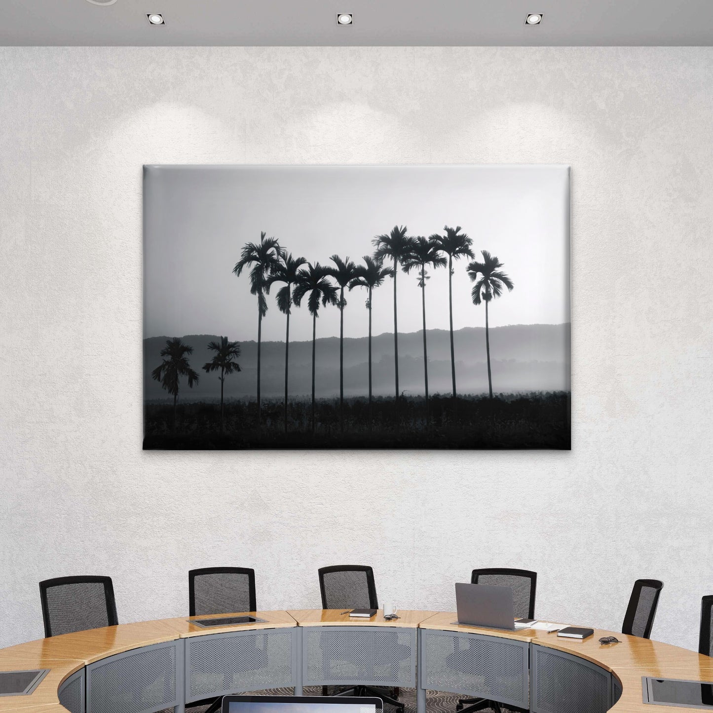 Betel Nut Palm Trees Thailand Wall Art Decor 100% Australian Made