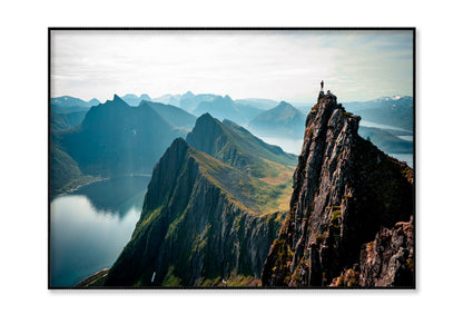 Morning Views In Senja Norway Home Decor Premium Quality Poster Print Choose Your Sizes