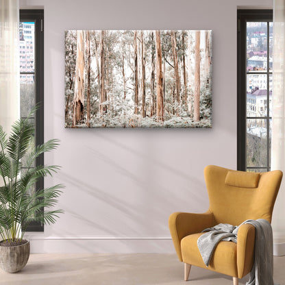 Pastel Colored Gum Tree Forest  Wall Art Decor 100% Australian Made