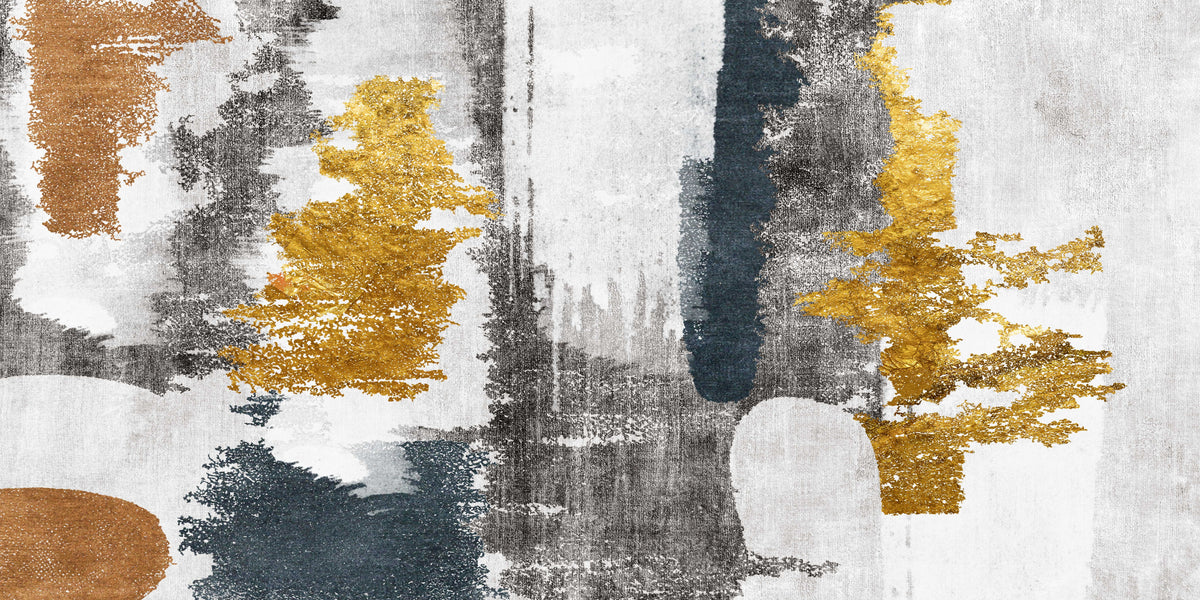 Gold Leaf Texture Canvas Wall Art Canvas Office Home Room Framed 120x60cm