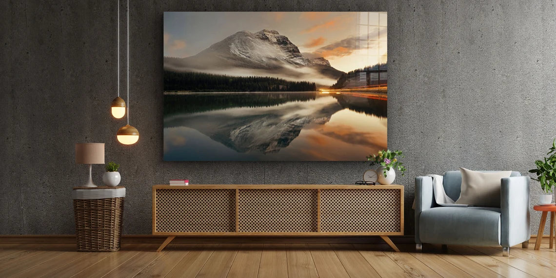 Banff National Park UV Direct Aluminum Print Australian Made Quality