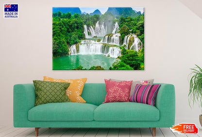 Detian Falls In Guangxi Print 100% Australian Made