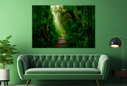Tropical Jungles Southeast Asia Wall Art Decor 100% Australian Made