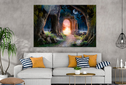 Enchanted Garden Archway Landscape Wall Art Decor 100% Australian Made