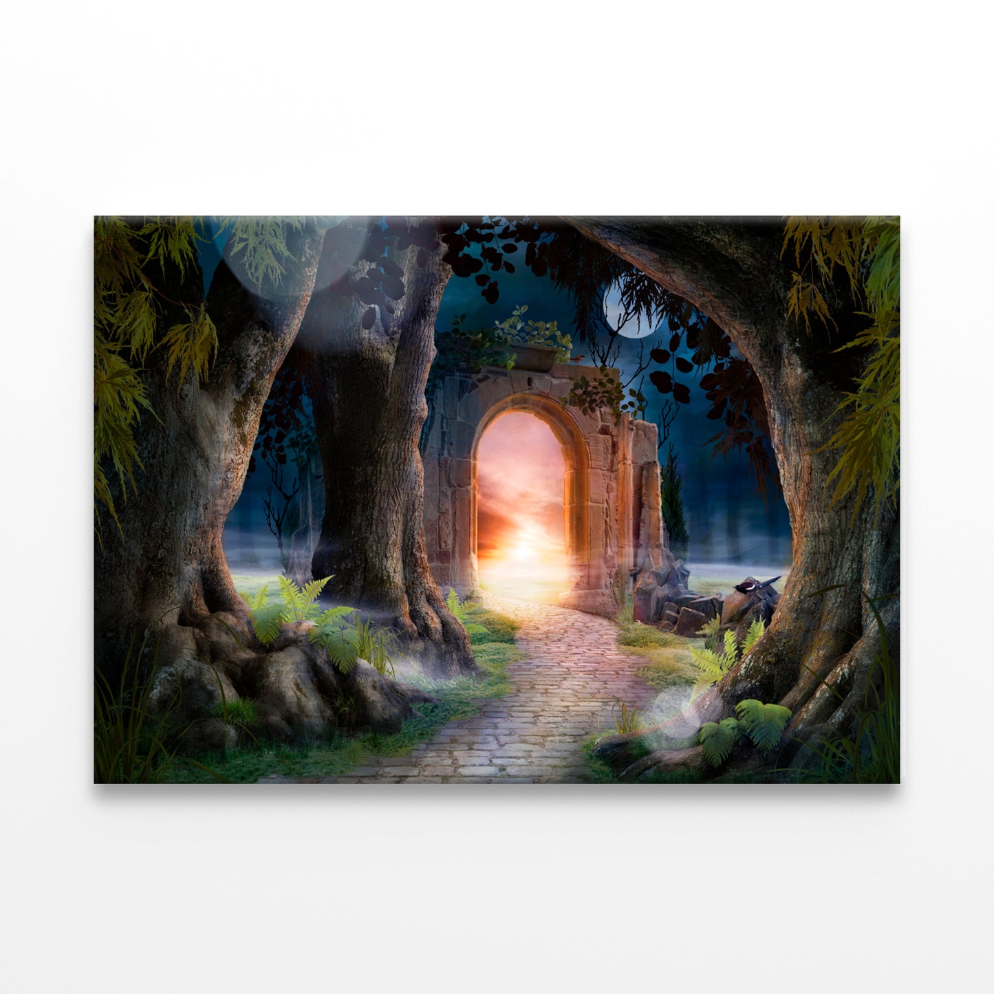 Enchanted Garden Archway Landscape Wall Art Decor 100% Australian Made