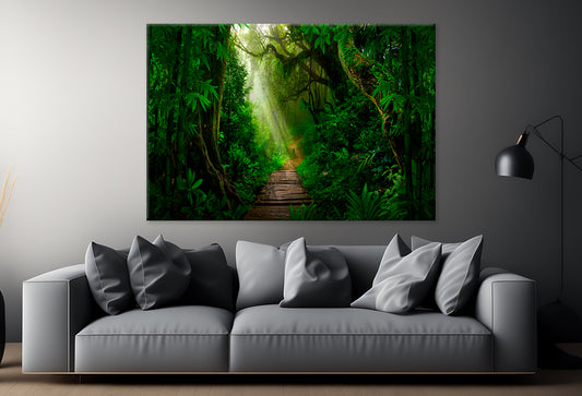 Tropical Jungles Southeast Asia Wall Art Decor 100% Australian Made