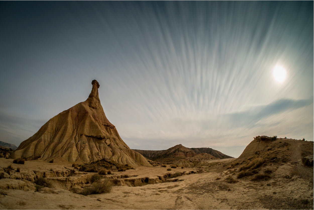 Bardenas Reales A La Luz De La Luna Home Decor Premium Quality Poster Print Choose Your Sizes