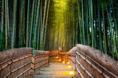 Arashiyama Bamboo Forest in Kyoto Japan Home Decor Premium Quality Poster Print Choose Your Sizes