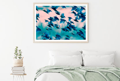 Birds Soaring Through the Sky Home Decor Premium Quality Poster Print Choose Your Sizes