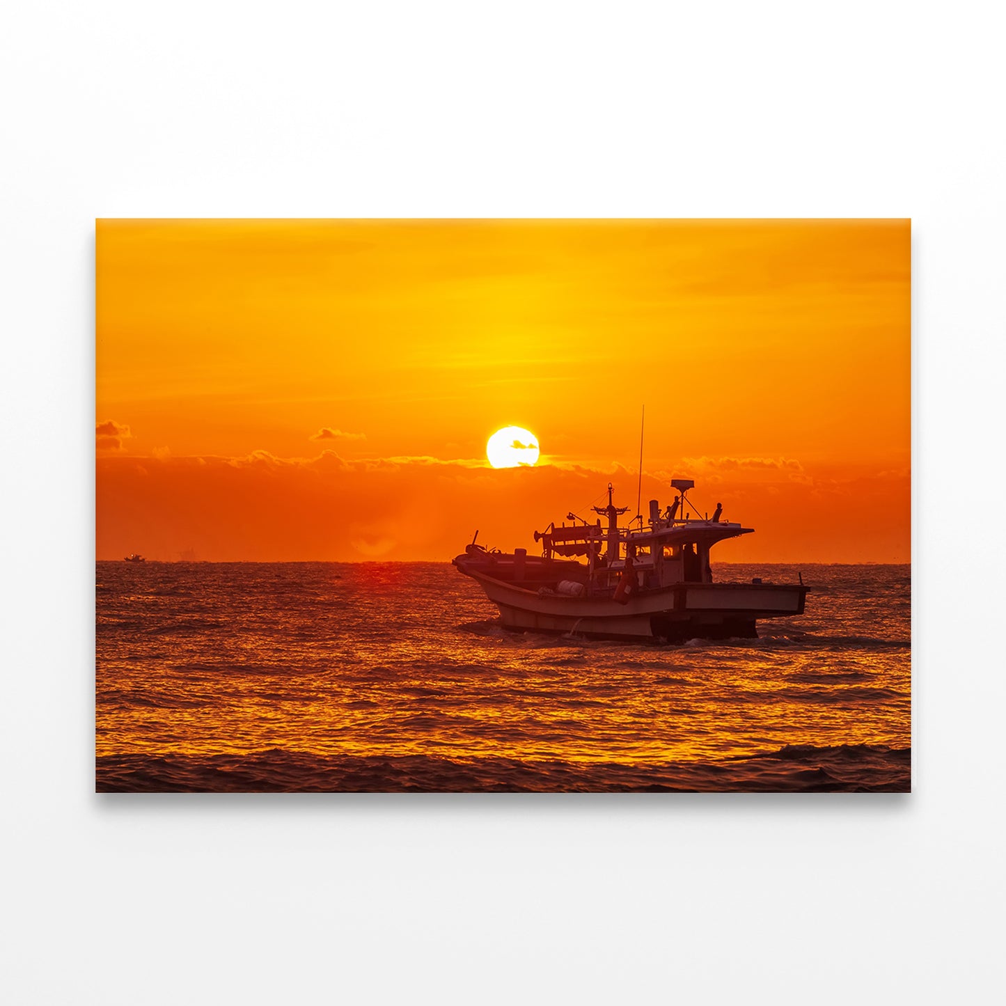 Sea Sunrise at Kangyang Port, Ulsan Wall Art Decor 100% Australian Made