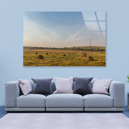 Autumn Grassland Beautiful Scenery in China Acrylic Glass Print Tempered Glass Wall Art 100% Made in Australia Ready to Hang