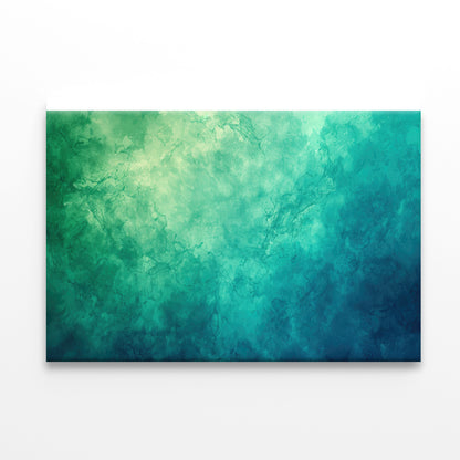 Green and Blue Abstract Print 100% Australian Made