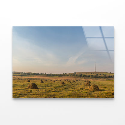 Autumn Grassland Beautiful Scenery in China Acrylic Glass Print Tempered Glass Wall Art 100% Made in Australia Ready to Hang