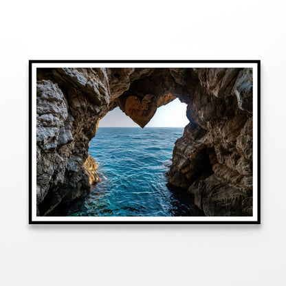 Sea Cave with Water View Home Decor Premium Quality Poster Print Choose Your Sizes