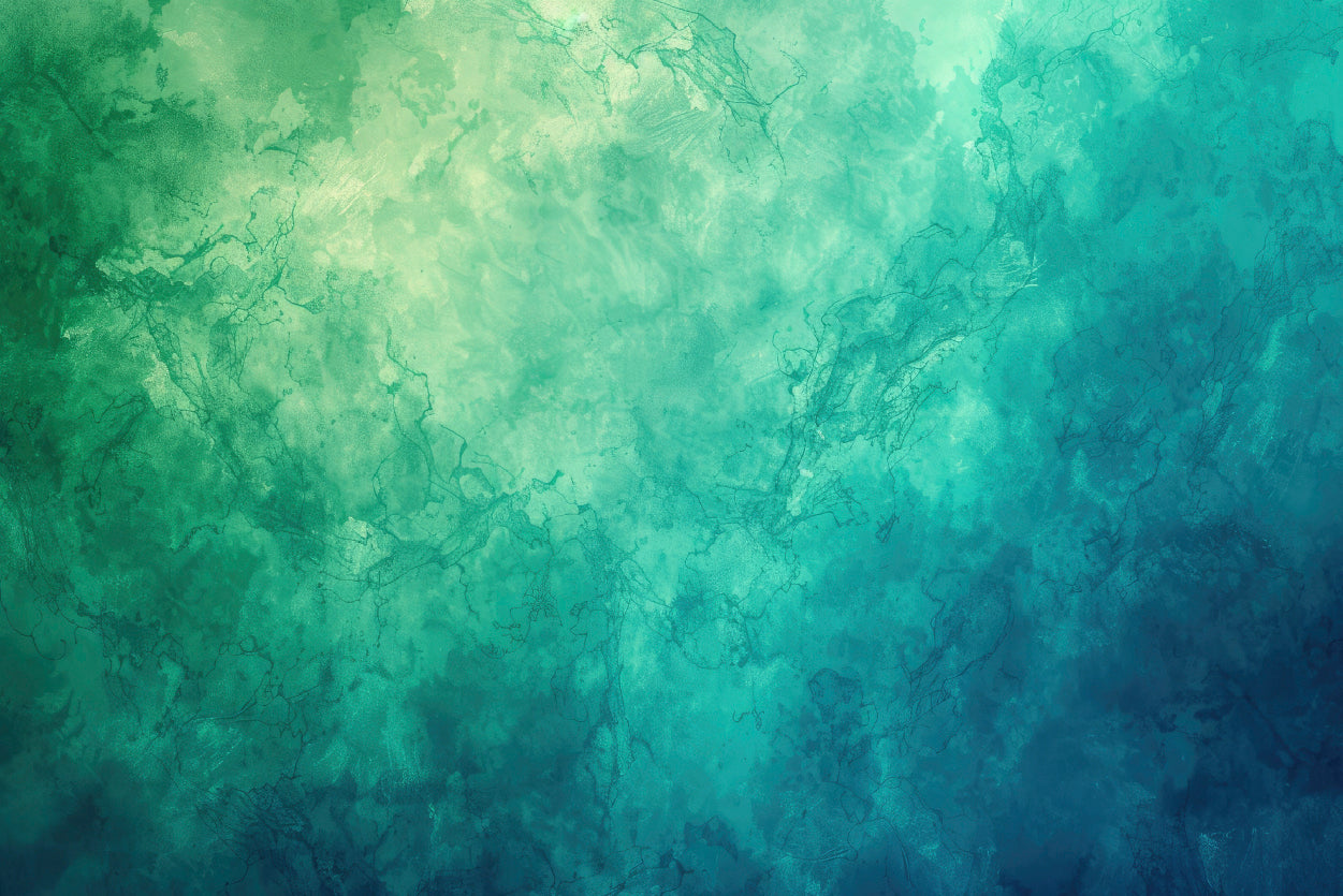 Green and Blue Abstract Home Decor Premium Quality Poster Print Choose Your Sizes