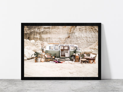 Wedding Decor In Rustic Style Glass Framed Wall Art, Ready to Hang Quality Print Without White Border Black