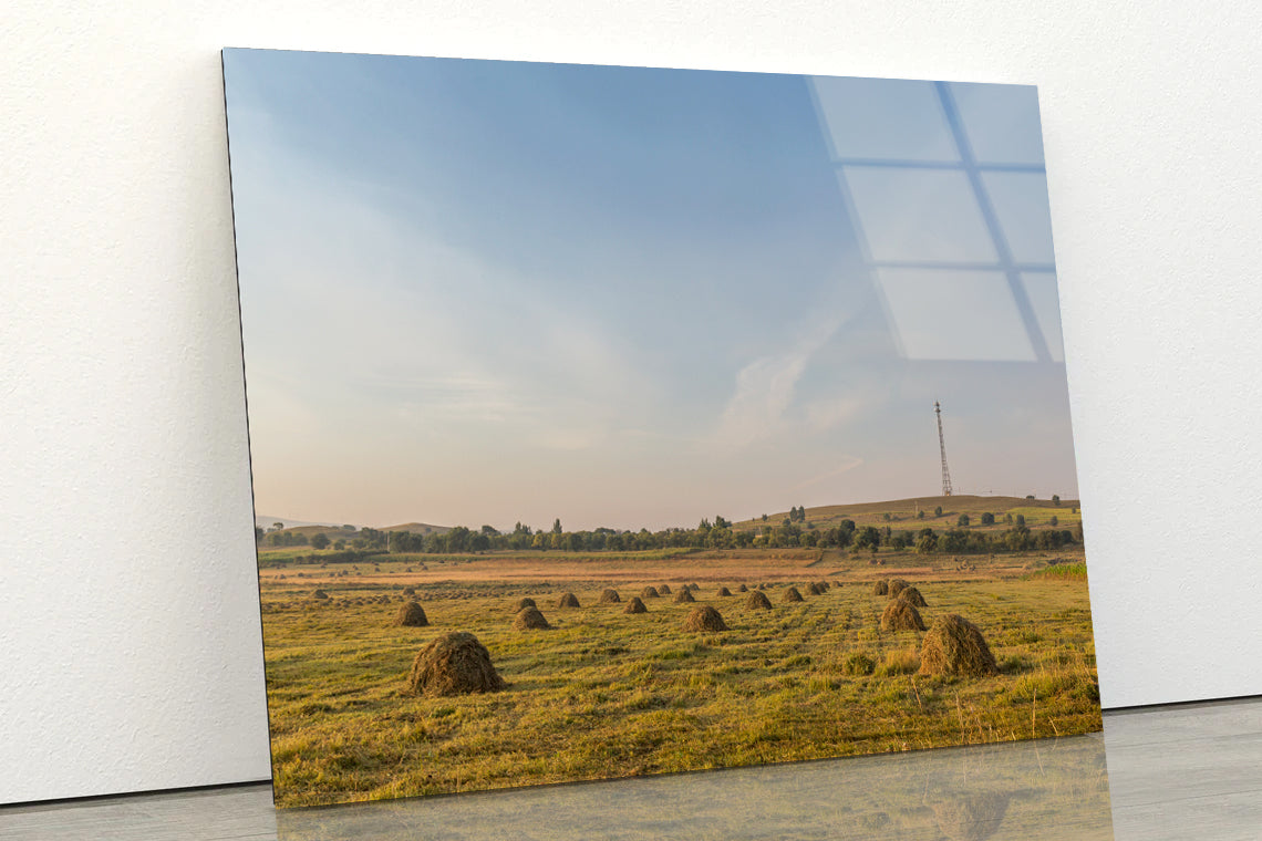 Autumn Grassland Beautiful Scenery in China Acrylic Glass Print Tempered Glass Wall Art 100% Made in Australia Ready to Hang