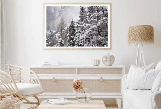 The First Big Snowfall of the winter Home Decor Premium Quality Poster Print Choose Your Sizes