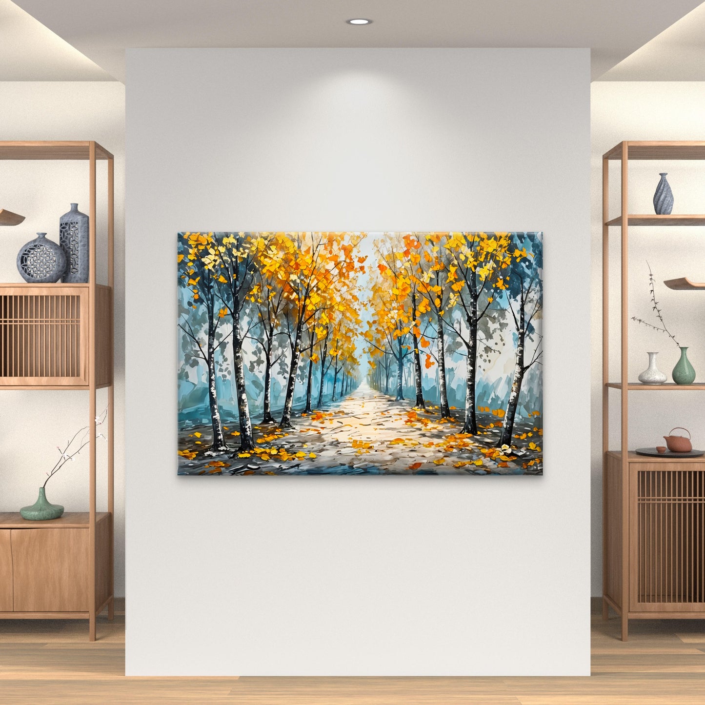 Forest Path Painting Wall Art Decor 100% Australian Made