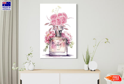 Pink Perfume Wall Art Limited Edition High Quality Print