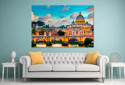 St. Peter's Basilica, Rome, Italy Wall Art Decor 100% Australian Made