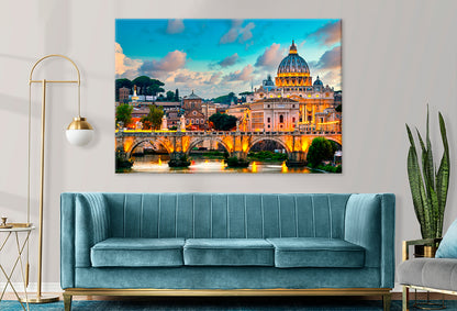 St. Peter's Basilica, Rome, Italy Wall Art Decor 100% Australian Made