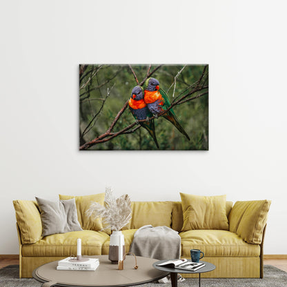 Rainbow Lorikeet Northern Queensland Wall Art Decor 100% Australian Made