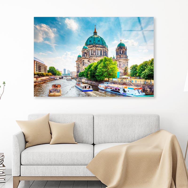 Berlin Cathedral Germany Acrylic Glass Print Tempered Glass Wall Art 100% Made in Australia Ready to Hang