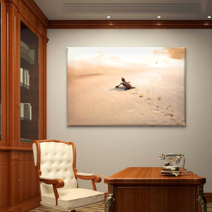 Baby Sea Turtle Florida Beach Wall Art Decor 100% Australian Made