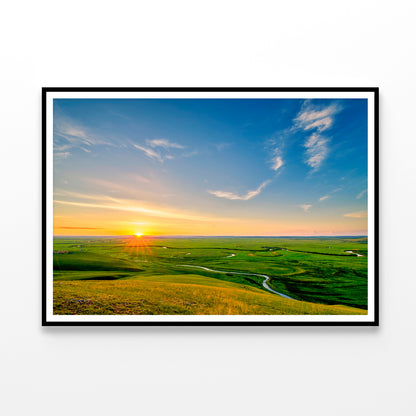 The Summer Grassland of China Home Decor Premium Quality Poster Print Choose Your Sizes