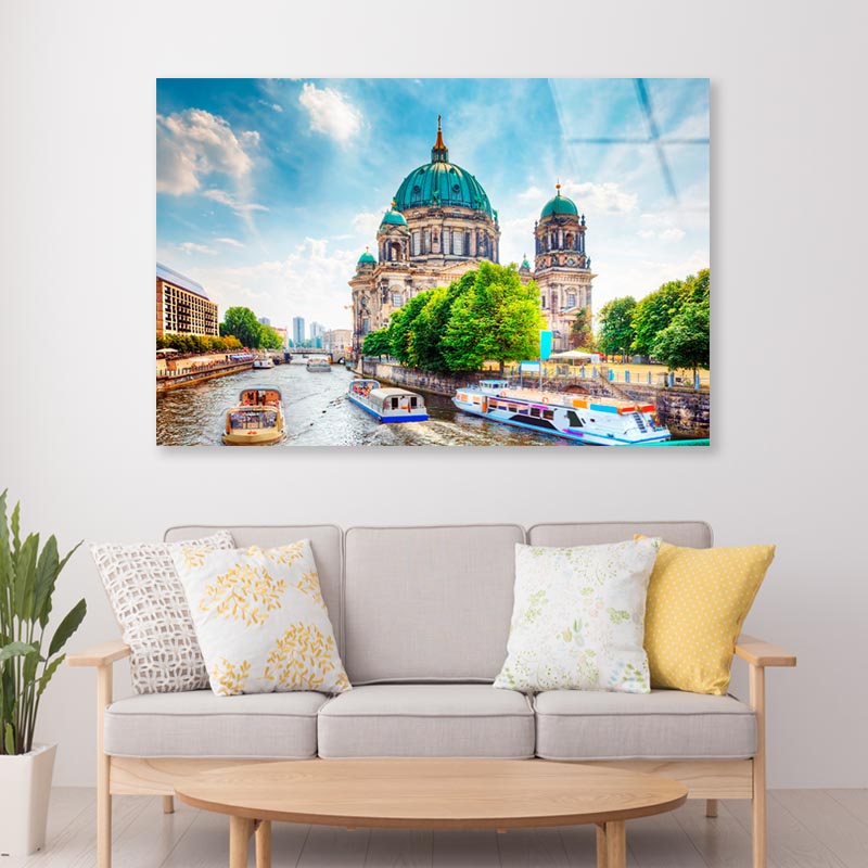 Berlin Cathedral Germany Acrylic Glass Print Tempered Glass Wall Art 100% Made in Australia Ready to Hang