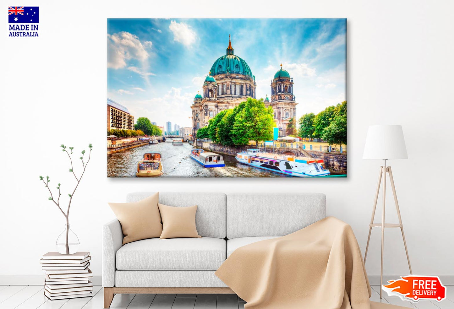 Berlin Cathedral Germany Wall Art Decor 100% Australian Made