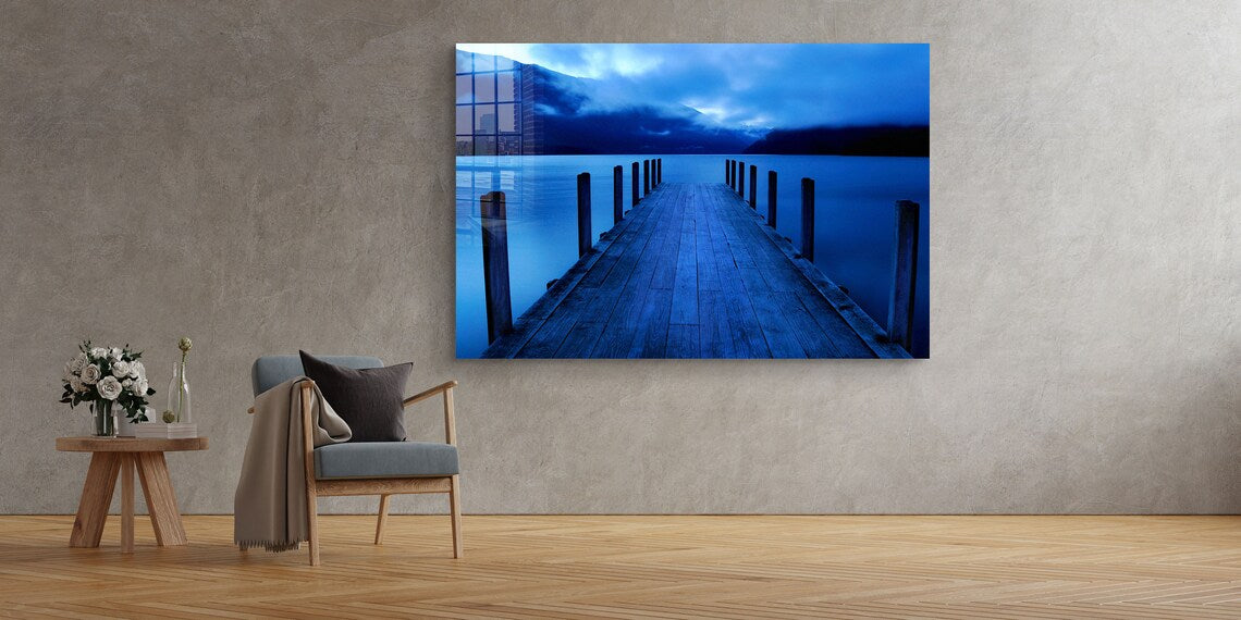 Tranquil Peaceful Lake UV Direct Aluminum Print Australian Made Quality