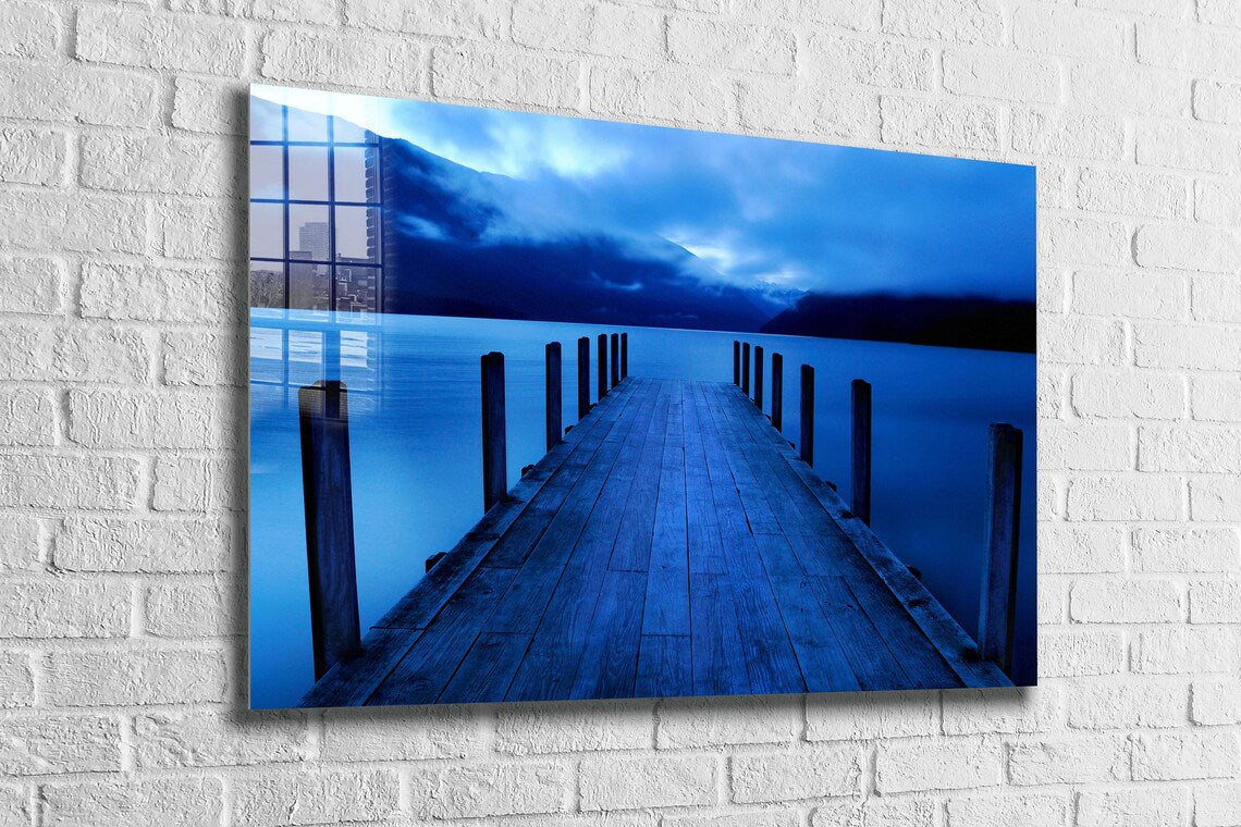 Tranquil Peaceful Lake UV Direct Aluminum Print Australian Made Quality