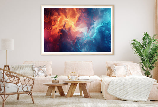 Sky with Dynamic Colors Home Decor Premium Quality Poster Print Choose Your Sizes