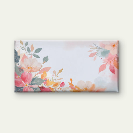 Floral Watercolor Botanical Art Wall Art Canvas Office Home Room Framed 120x60cm