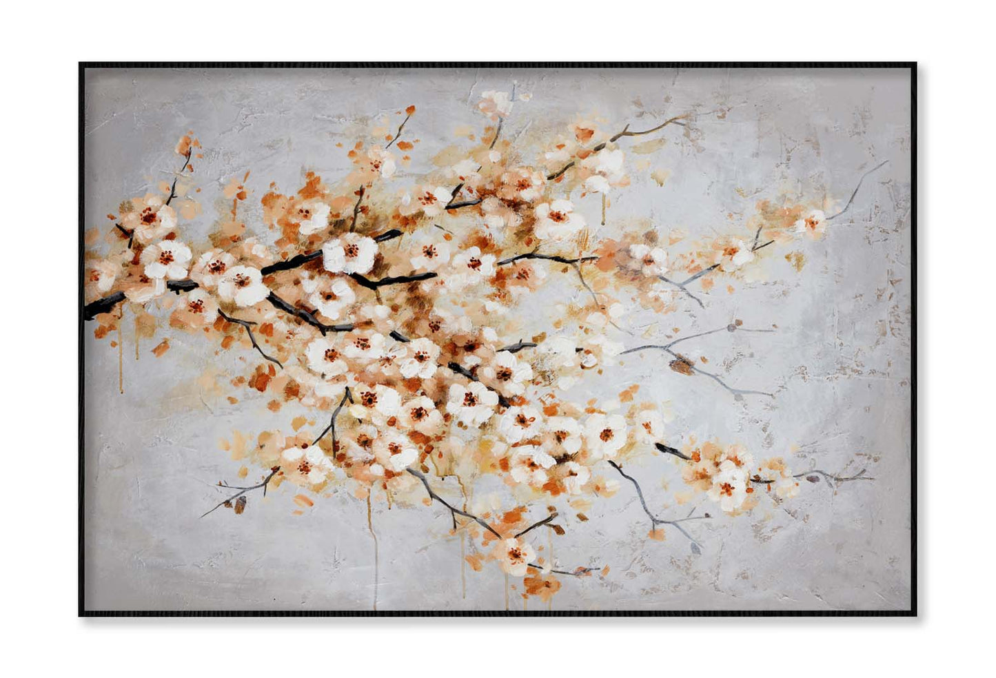 Flowers, Branches, Blooming Painting Wall Art Limited Edition High Quality Print