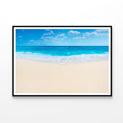 Summer Beach and Sky Home Decor Premium Quality Poster Print Choose Your Sizes