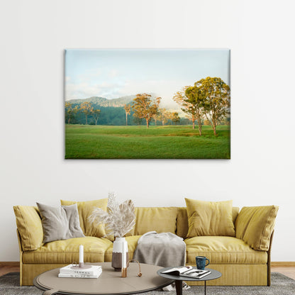 Australian Gum Trees Field Hills Wall Art Decor 100% Australian Made