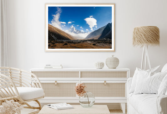 Amazing Mountains on the Way to Everest Base Home Decor Premium Quality Poster Print Choose Your Sizes